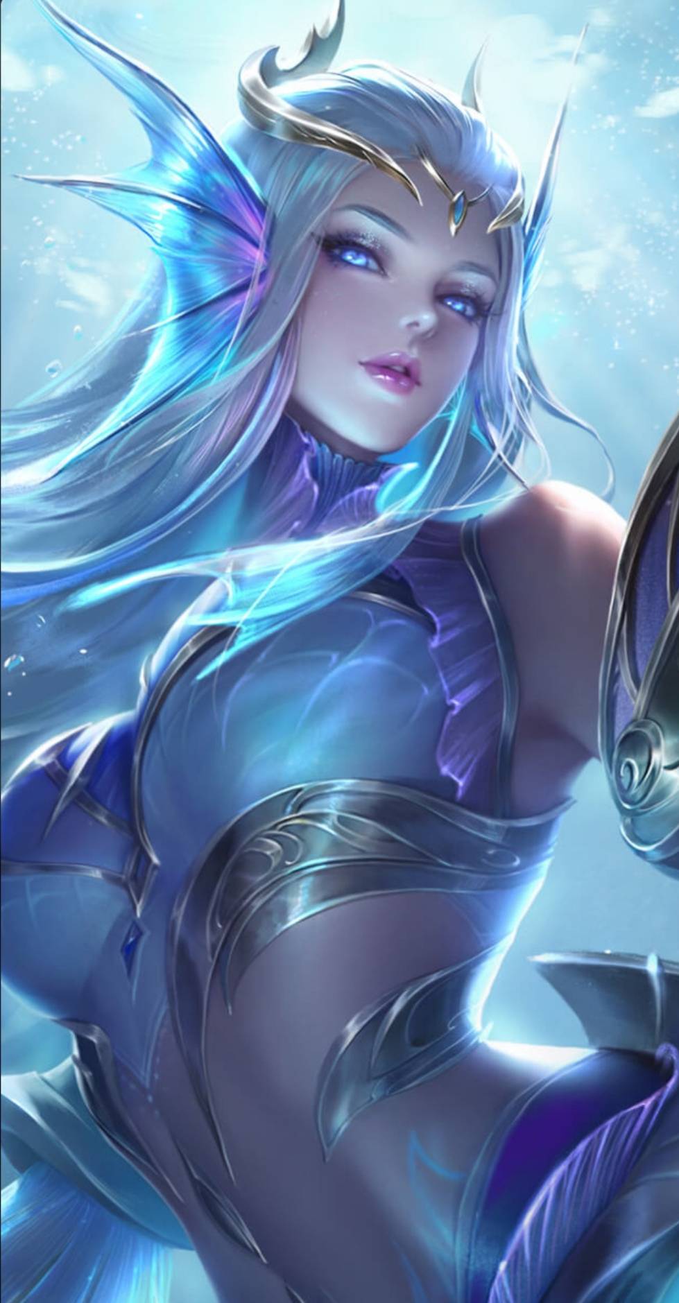 在A